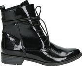 Marco Tozzi dames veterboot - Zwart - Maat 40