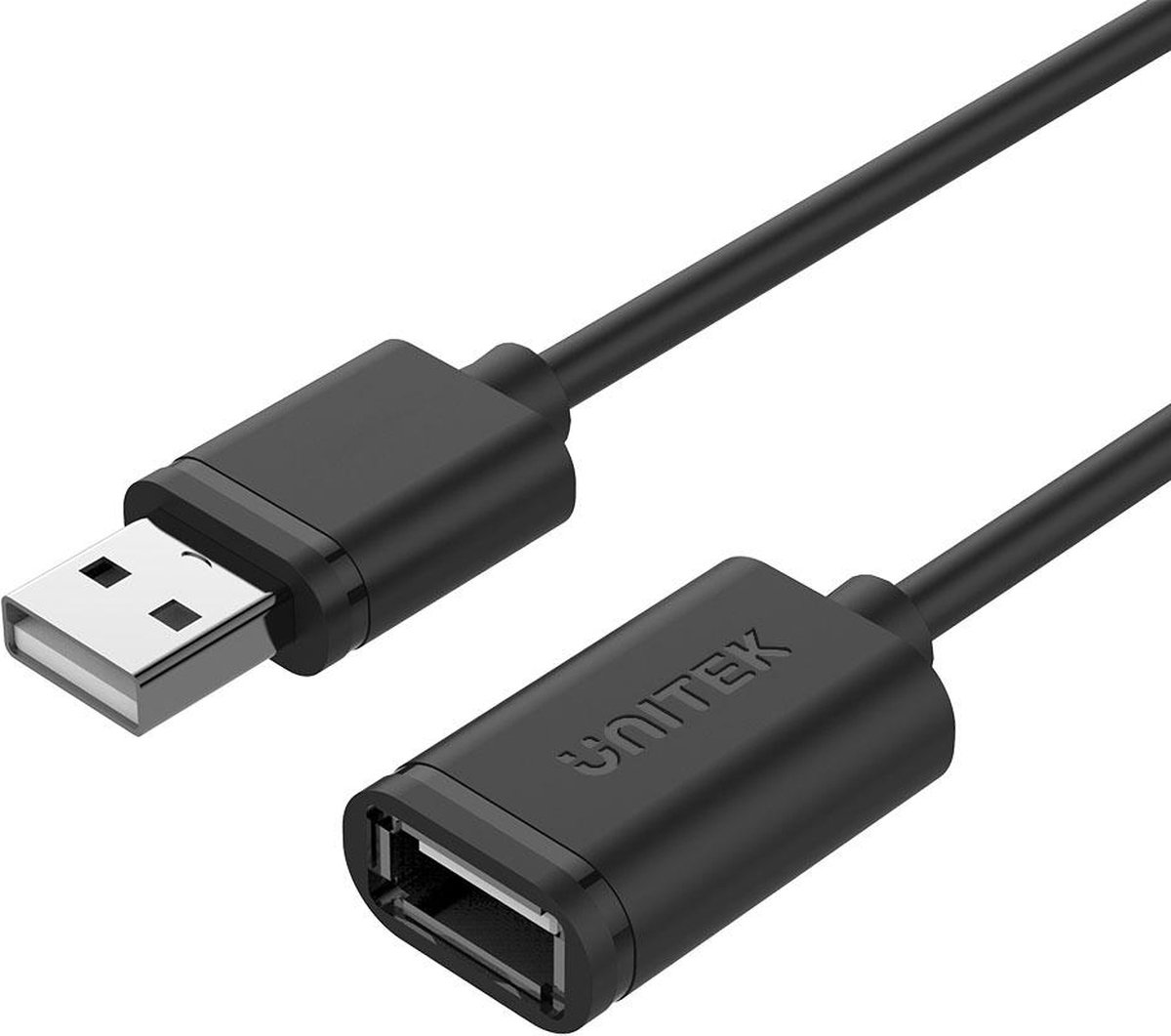 UNITEK Y-C418GBK USB-kabel USB 2.0 5 m USB A Zwart