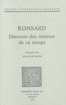 Textes littéraires français - Discours des misères de ce temps