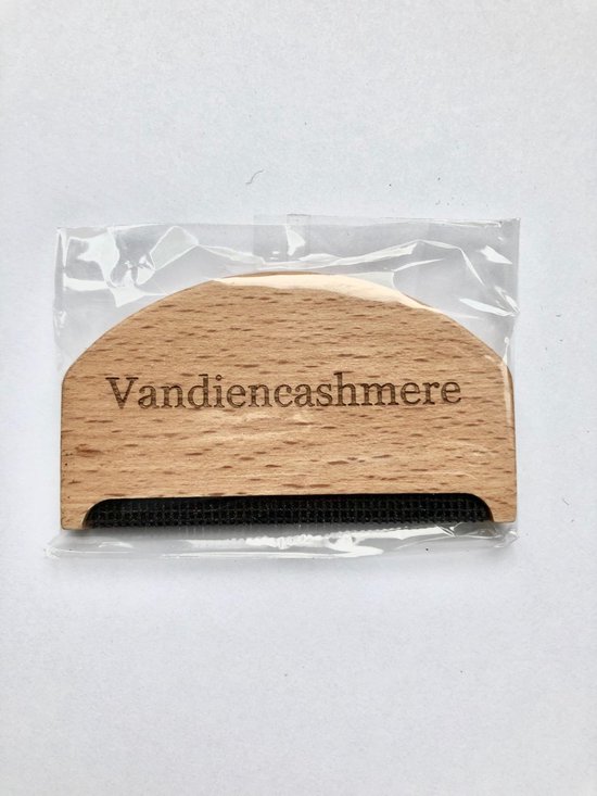 Vandiencashmere Wolkam - Cashmere kam voor trui - Pillenkam - Duurzaam