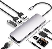 Premium 9 in 1 multifunctionele USB C