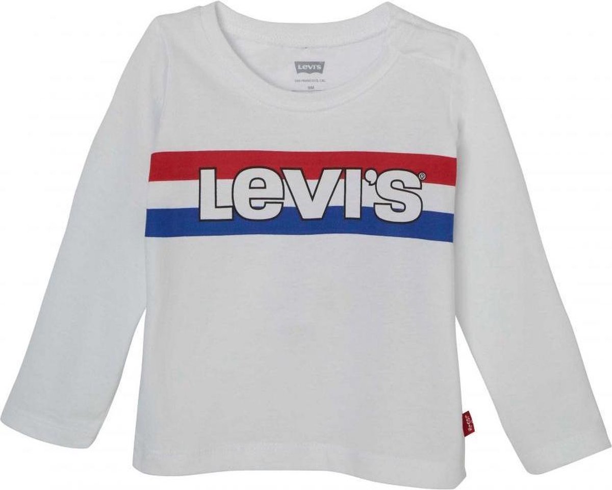 Levi’s Meisjes t-shirts & polos Levi’s 10Tee-shirt Debardeur Top 92 Wit