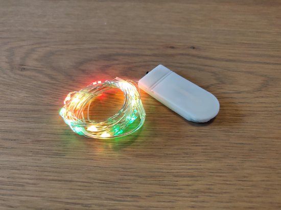 SquareRainbow Gekleurde Nano LED Haarlampjes (2 meter) – RGB Flashing  Hairlights -... | bol.com