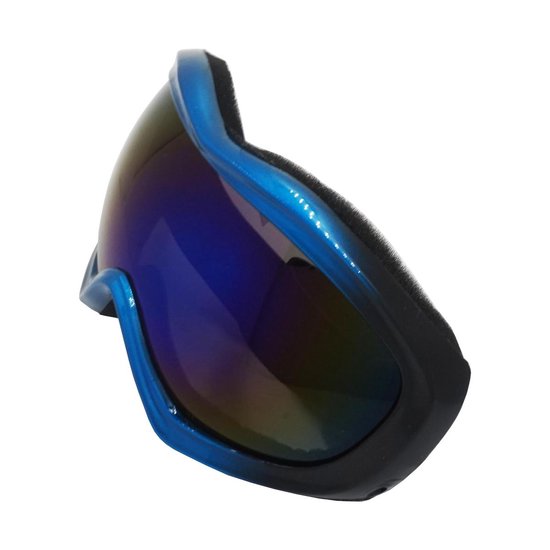 Pro Care Excellent Quality® Nihao Atlantic TPU Skibril Dames Heren - Skibrillen 100% UVA UVB UVC Bescherming - Anti Fog - Blauwe Lens - Blauw Frame