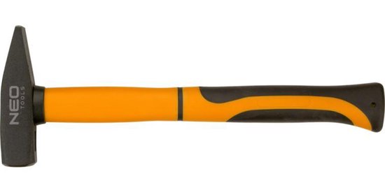 Marteau de banque NEO avec manche orange et noir.