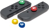 4 x Thumb grips Mario & Luigi - Thumb grips Nintendo Switch - Mario Kart - Super Mario - Mario Thumbgrips