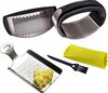 foto van Knoflookpers en Gemberrasp - RVS - Mister Mill Kitchen