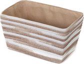 Compactor Opbergmand Fidji 29 X 18 X 16 Cm Beige