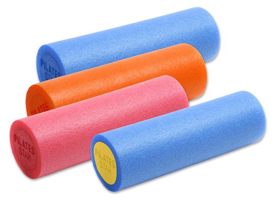 Fascia/pilates rol - pink orange Yogablok YOGISTAR van YOGISTAR — afbeelding 2