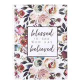 Hardcover pocket journal blessed is she who has believed