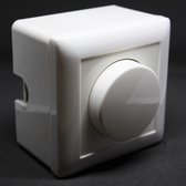mond Abstractie schade LED Pro dimmer- duo - universel - 0-100 watt - inclusief afdekplaat - opbouw-  dubbele... | bol.com