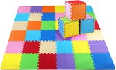 LifeGoods Speelmat XL - Multicolor - 36-delig Puzzel - 180x180 cm