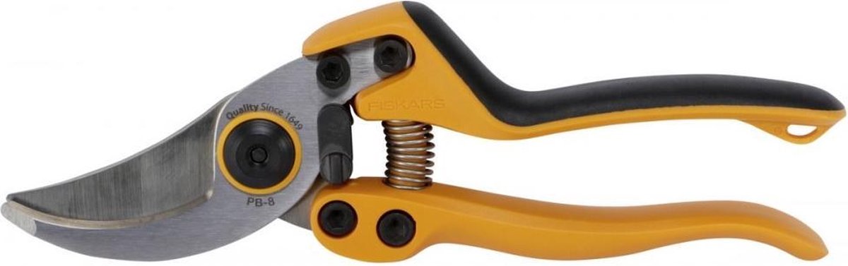 Fiskars Sécateur Pro - Cisaille fleurs - Poignées antidérapantes - Medium