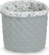 Camcam quilted opbergmand Misty Green 30x33cm