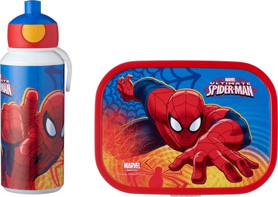 Mepal Campus lunchset - drinkfles en lunchbox - Ultimate Spiderman | bol.com