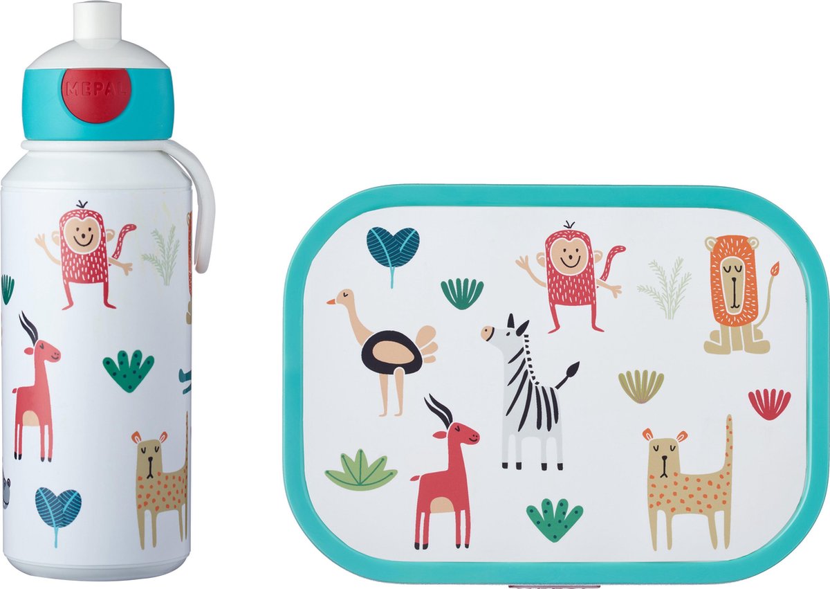 Mepal – Campus lunchset Animal friends