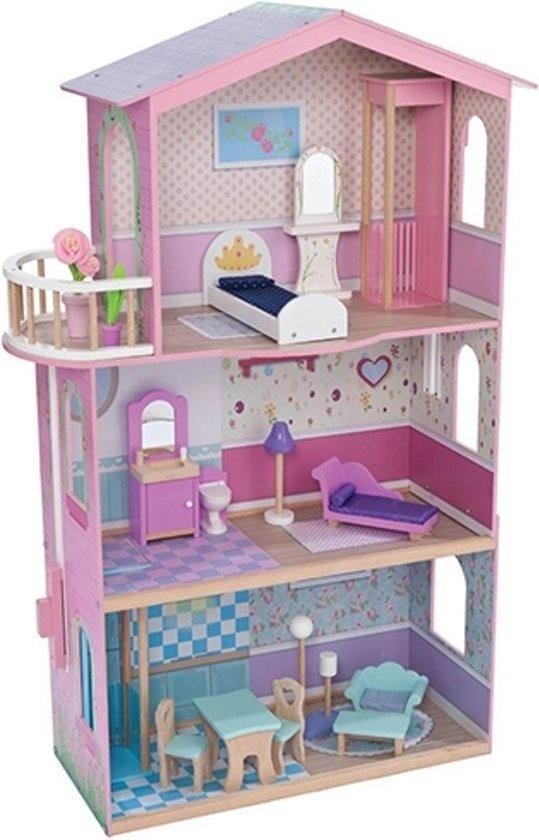 Twee graden Deter japon Barbie poppenhuis inclusief meubels; Mentari | bol.com