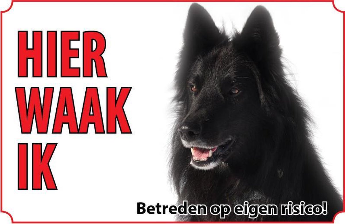 Bord Hond Groenendaeler