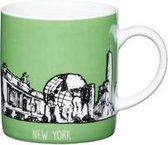 Set van 6 - Espresso Kopje - New York - 80ml - KitchenCraft