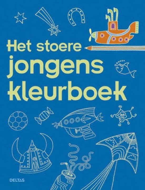 Kleurboek Stoere Jongens