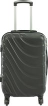 MaxxHome Handbagage koffer 51cm 4 wielen trolley - zwart