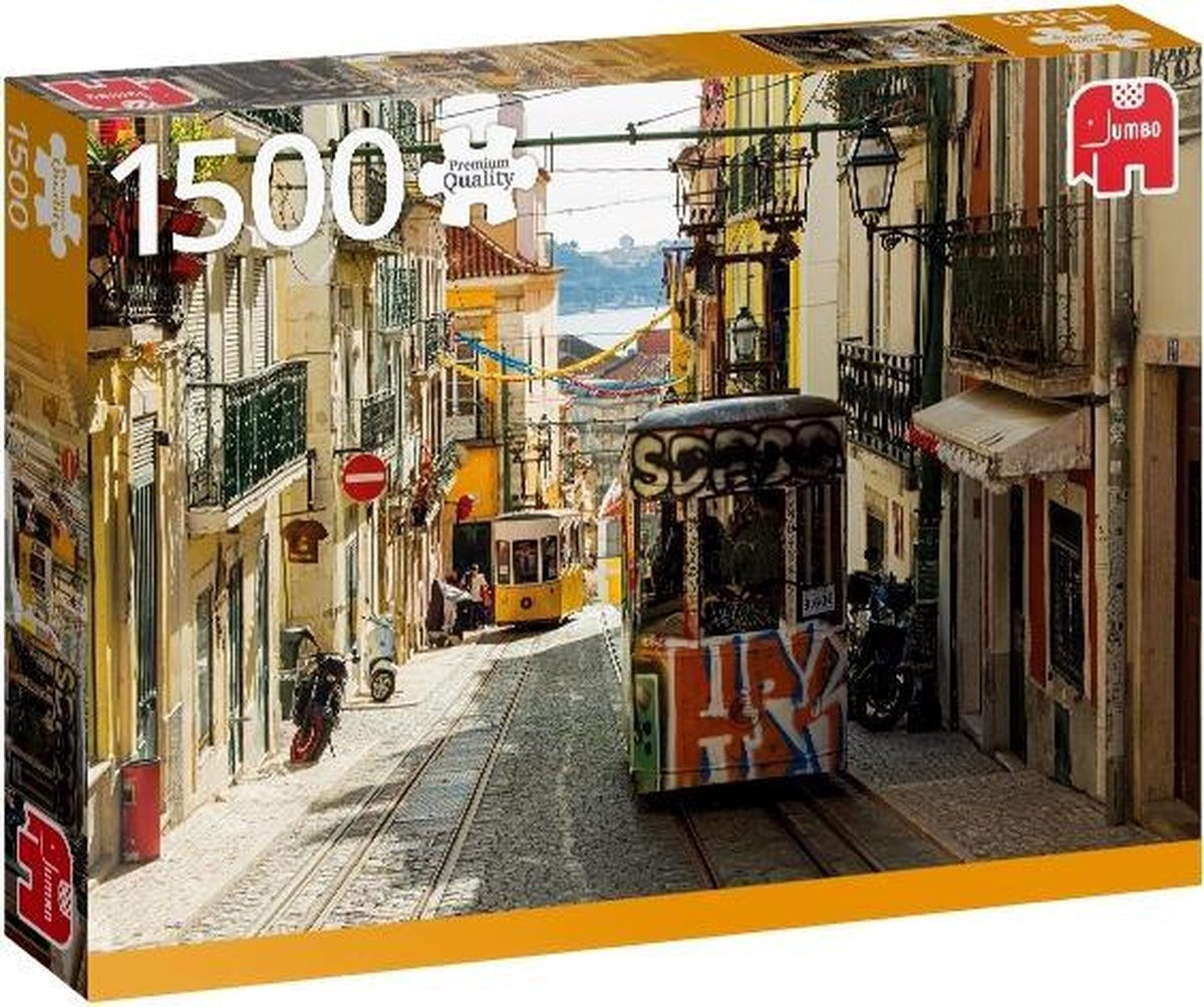 werper Voorschrift Neuropathie Jumbo Premium Collection Puzzel Lisboa Portugal - Legpuzzel - 1500 Stukjes  | bol.com