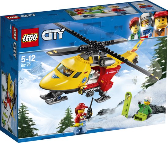 LEGO City Ambulancehelikopter - 60179 | bol.com
