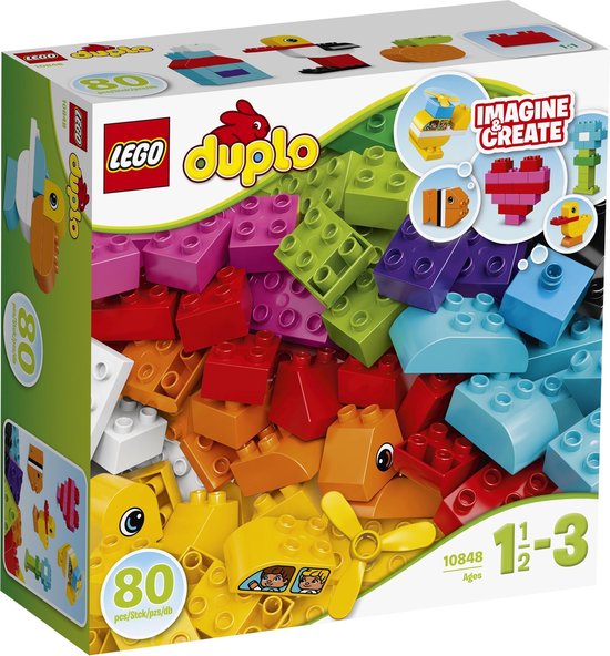 LEGO DUPLO Mijn Eerste Bouwstenen - 10848 | bol.com