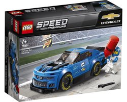 foto van LEGO Speed Champions Chevrolet Camaro ZL1 Racewagen - 75891