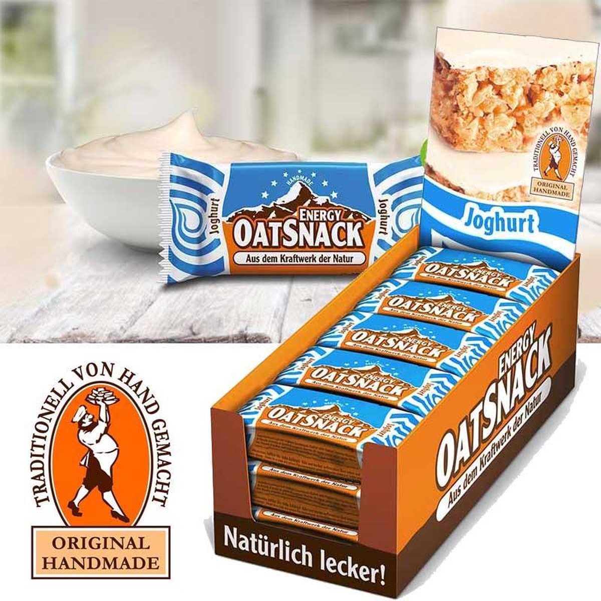 Davina - Energy OatSnack - 15 repen - 65 gr pst - Yoghurt