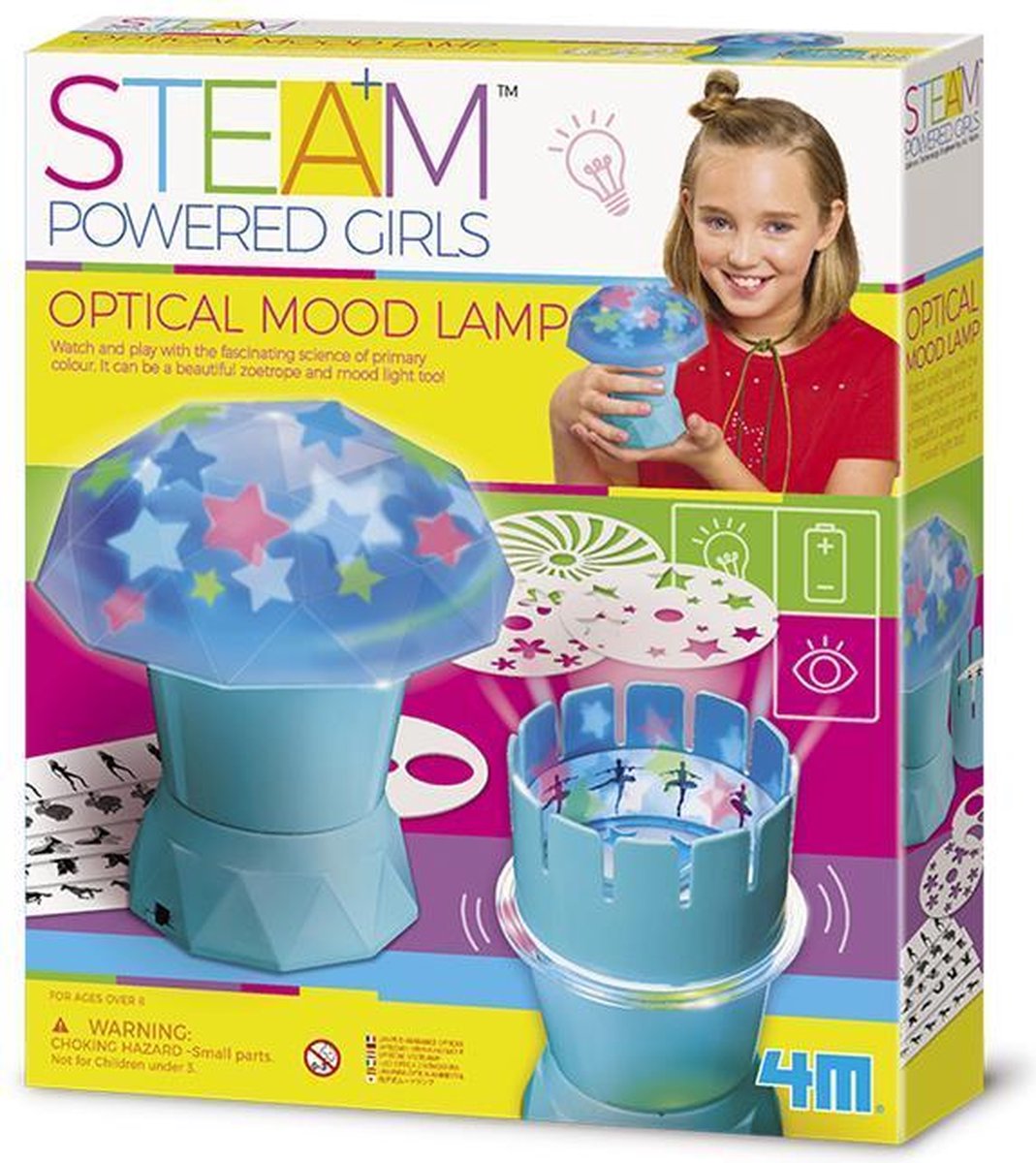 4m Steam: Powered Girls/optische Sfeerlamp