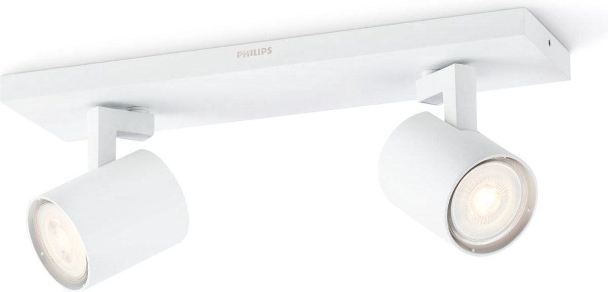 Philips myLiving RUNNER LED white LED Spot light Wit Oppervlak-spotverlichting Geschikt voor gebruik binnen GU10 3,5 W A++