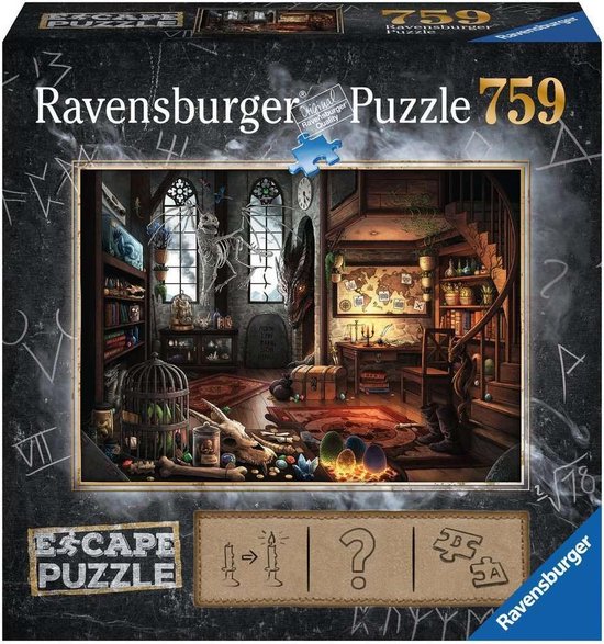 Ravensburger Escape Puzzle 5 Dragon - 759 stukjes | bol.com