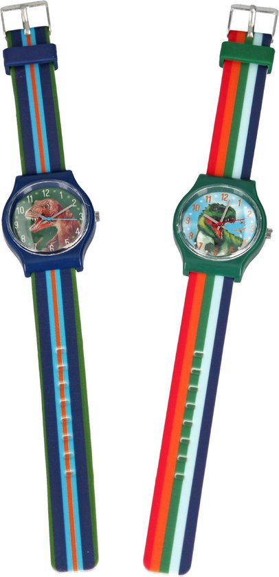Leeuw markering aanbidden Dino world silicone horloge assorti | Games | bol.com