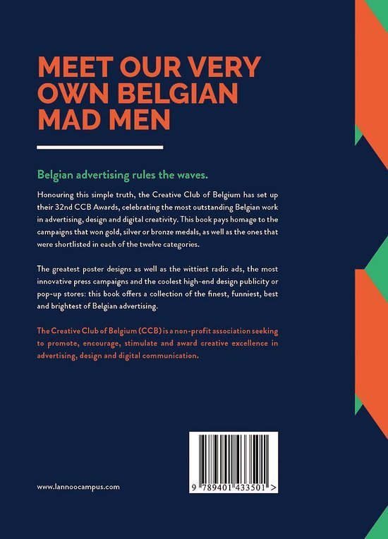 CREATIVE CLUB OF BELGIUM. THE BOOK 2015, Creative Club Of Belgium |  9789401433501 | Boeken | bol.com