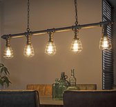 LifestyleFurn Industriële Hanglamp 'Jonah' 5-lamps