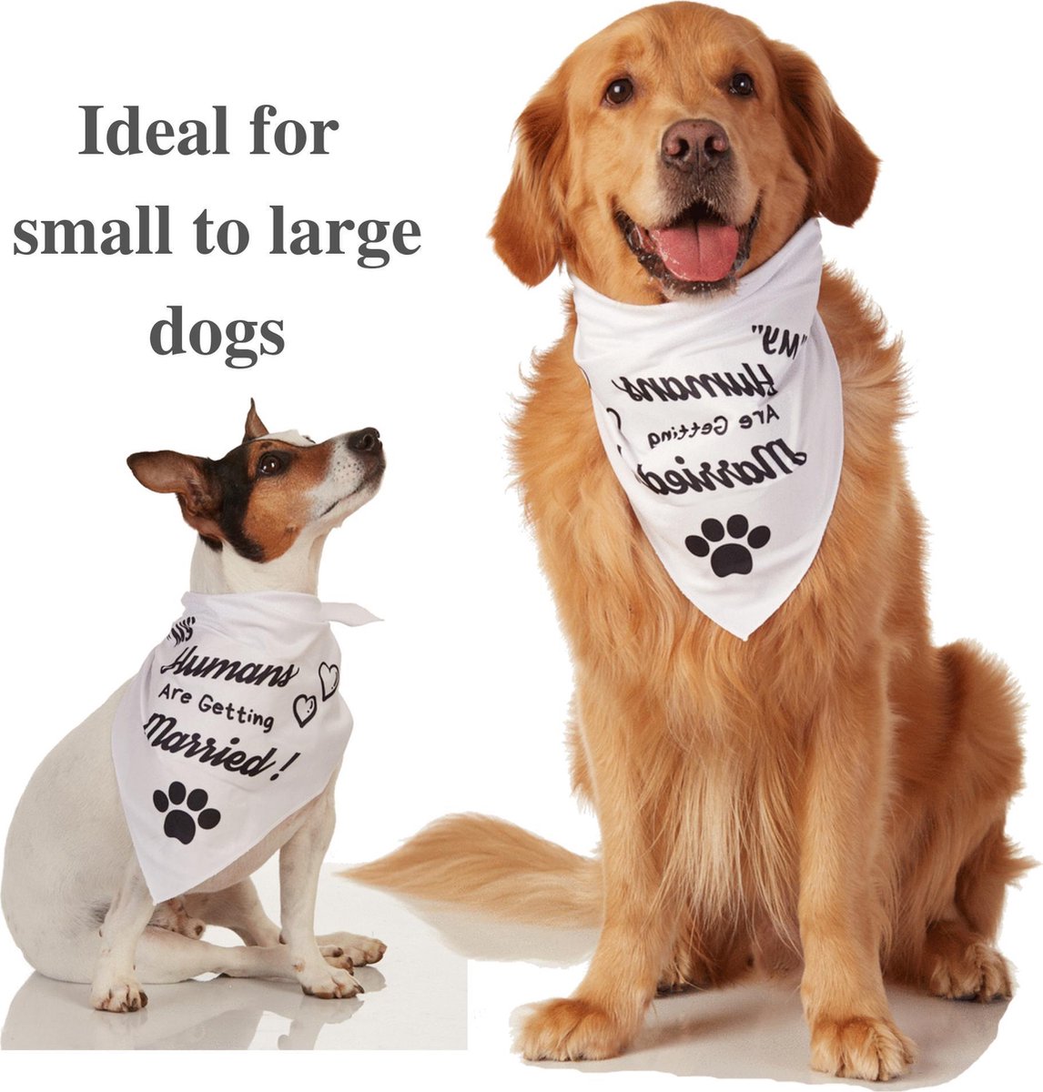 2 Packs Hond Bandana Lichtgewicht Ademend Verstelbare Vierkante Sjaal Voor Honden Katten Klein Medium Groot Huisdier, Kersen & Rode Ribborn