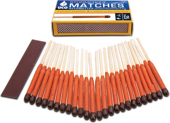 Foto: Uco stormproof matches 25