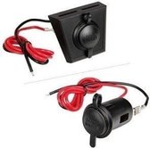 Inbouwsocket 12/ 24 Volt