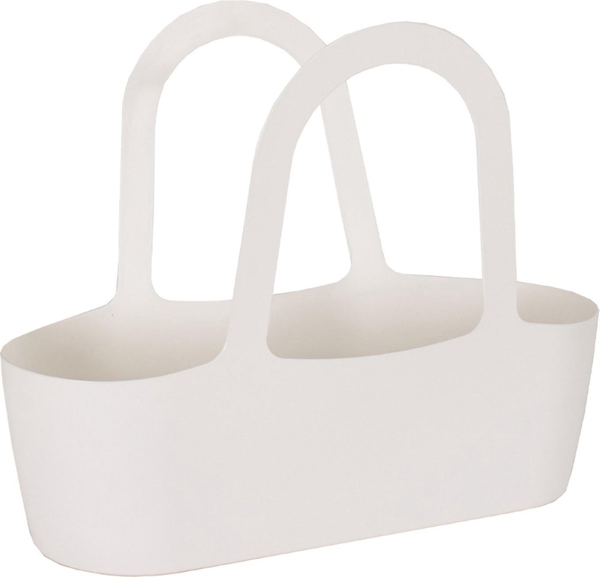 Paris Bloempot tas - Wit - H34 cm x B16 cm L43 cm - Artevasi