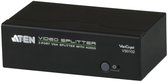 2-Poorts Met Audio-Ondersteuning VGA-Splitter Zwart