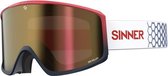 Sinner SIn valley Skibril - Mt red mt blu-or sintec - Wintersport - Wintersport accessoires - Skibrillen