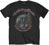 The Rolling Stones Heren Tshirt -M- Dragon '78 Zwart