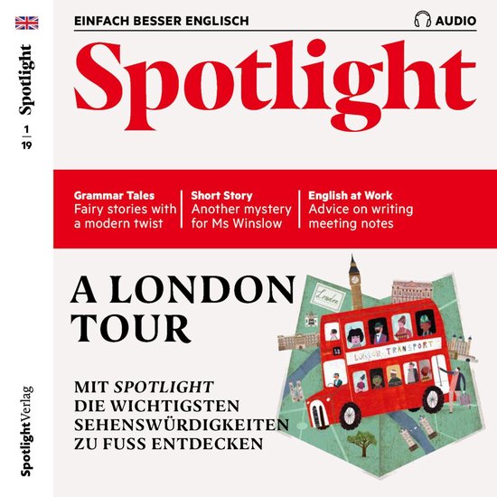 Englisch lernen Audio - Spaziergang durch London - cover