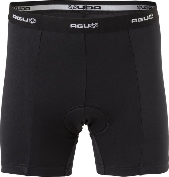 Fietsonderbroek Heren met Zeem, Heren Fietsonderbroek Gel Padding Shorts 5D Heren Fietsonderbroek Schokbestendige Fietskleding(Size:XXXL,Color:Zwart blauw