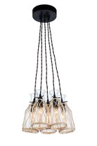 Maytoni - Hanglamp Rappe Zwart Ø 32 cm