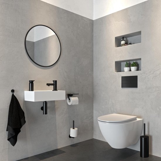 Tiger Noon - Distributeur de savon 135 ml - autoportante Noir