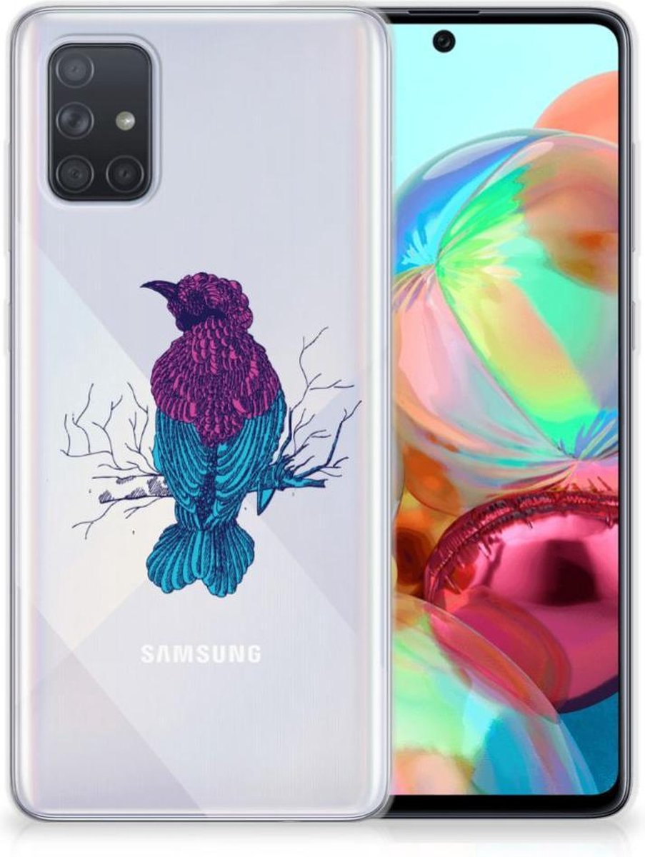Samsung Galaxy A71 Telefoonhoesje met Naam Merel