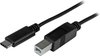 Kabel USB C naar USB B Startech USB2CB2M 2 m Zwart