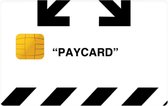 DODO Covers - Pas sticker / Pimp Je Pas / Pinpas sticker / Creditcard sticker / Pinpas versieren / Bankpas sticker / Kleine chip / Off White Wit Paycard